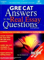 Arco's GRE - CAT Answers To The Real Essay Questions