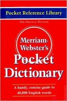 Merriam - Webster's Pocket Dictionary