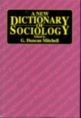 A New Dictionary Of Sociology 