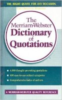 Merriam - Webster's Dictionary of Quotations