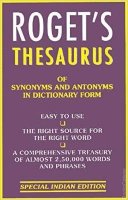 Roget`s Threasurs of Synonyms and Antonyms