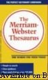 The Merriam -Webster Thesaurus