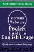 Merriam Webster's Pocket Guide To English Usage