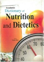 Dictionary of Nutrition And Dietetics (Pb)
