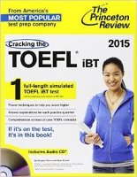 Cracking The TOEFL IBT 2015 With CD